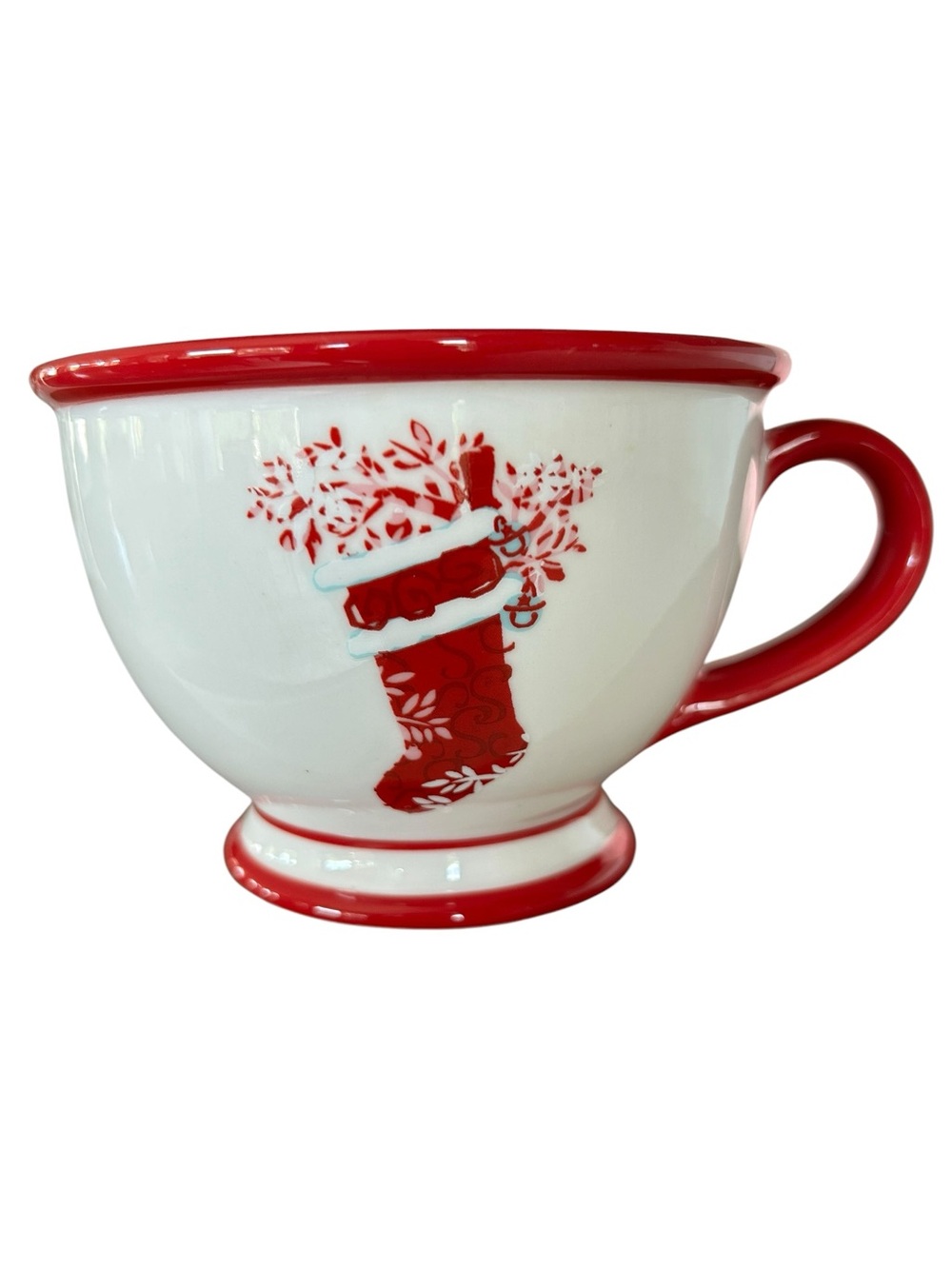 Starbucks “JOY” Red 10oz Mug 2007 Holiday Christmas Festive Collectible New